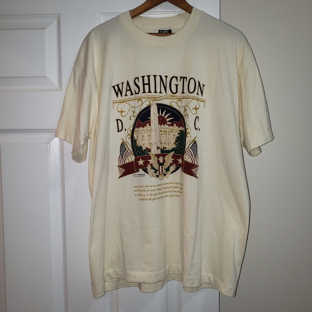 Vintage Washington D.C. Tourist tshirt